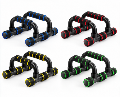 Grit Driven™ IronCore Push-Up Bars | Elevate Every Rep