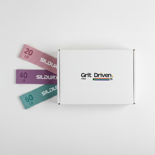 Grit Driven™ Lean Body Band Kit – Set of 3 Fabric Resistance Bands